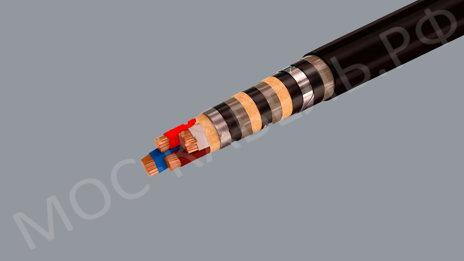 Фото кабеля ЦСБ2лШв – в наличии в OOO «Москабель-Комплектация»